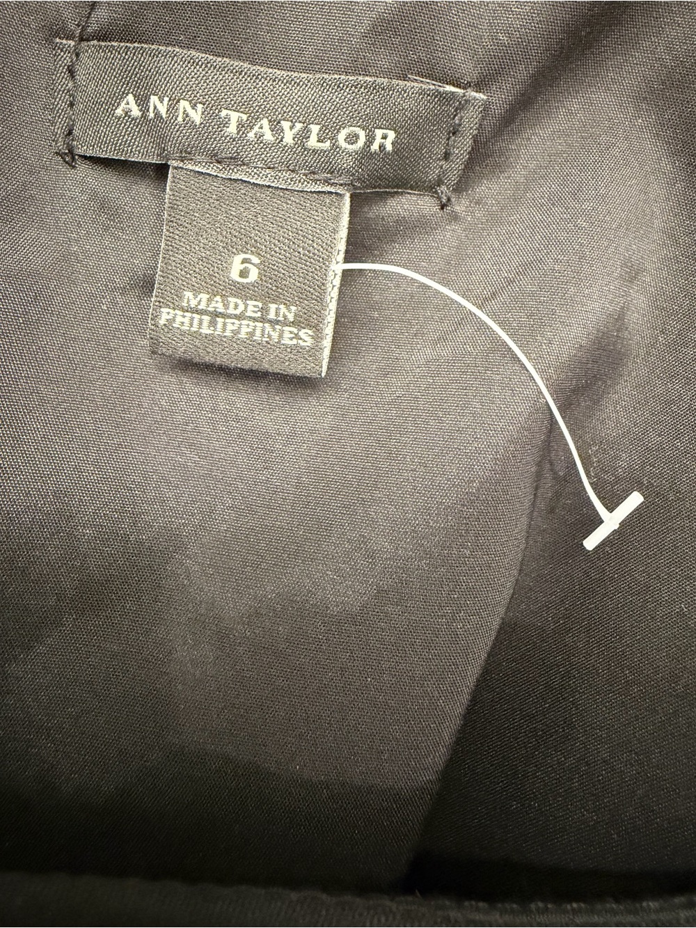 Ann Taylor Black Sleeveless Sheath Dress - Picture 6 of 7